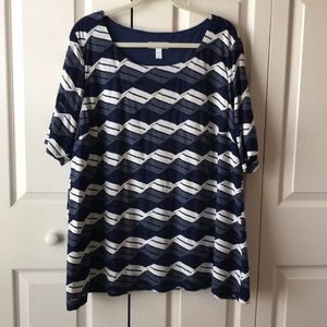 Dress Barn top size 3X